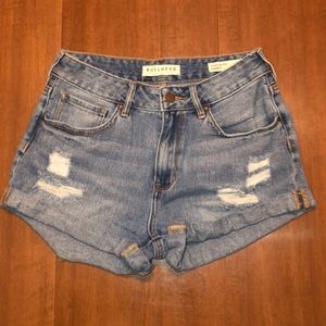 PacSun Bullhead High Rise Jean Shorts Size 26